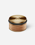 ARTISAN Luxury door stopper / Gold & Natural Oak Wood